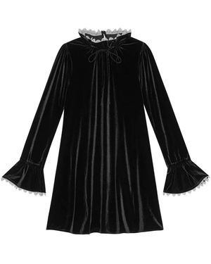 Ganni Short Dresses - Nero