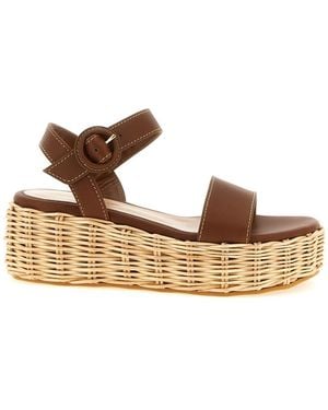 Gianvito Rossi Wedges - Bruin