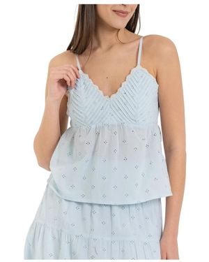 Kocca Sleeveless Tops - Blue