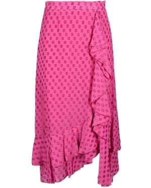 L'Autre Chose Midi Skirts - Pink