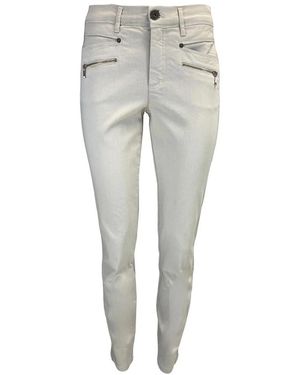 2-Biz Slim-Fit Trousers - Grigio