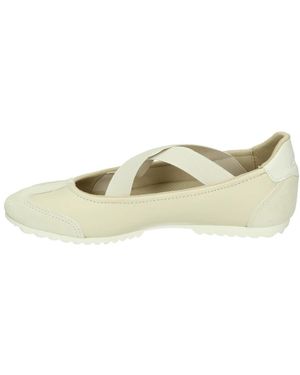 Palladium Schoenen ,Leer Racer Ballerina Lth - Naturel