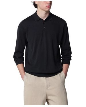 Drumohr Polo Shirts - Black
