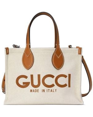 Gucci Medium Tote Bag - Naturel