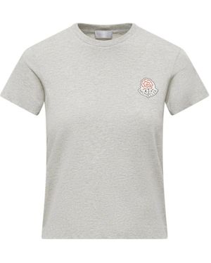 Moncler T-Shirts - Grey