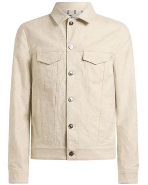 Etro Denim Jacket - Naturel