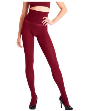 Heist Studios Ondergoed ,Rood ,The Eighty Opaque Tights