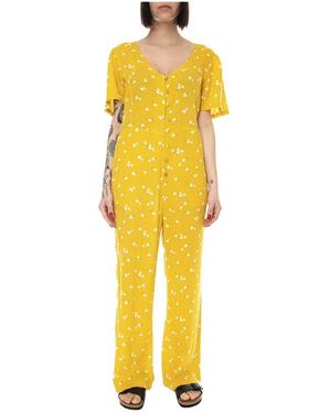 Obey Jumpsuits & Playsuits ,Geel ,Jumpsuit