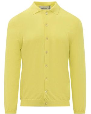 Amaranto Truien & Vesten ,Geel ,Gebreid Vest