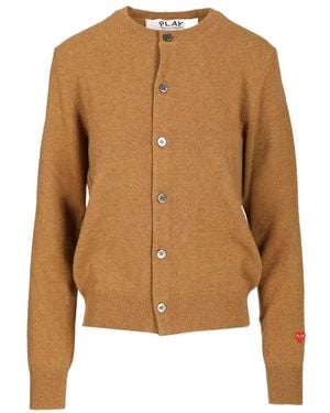 COMME DES GARÇONS PLAY Cardigans - Marrón