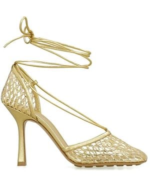 Bottega Veneta High Heel Sandals - Metallic