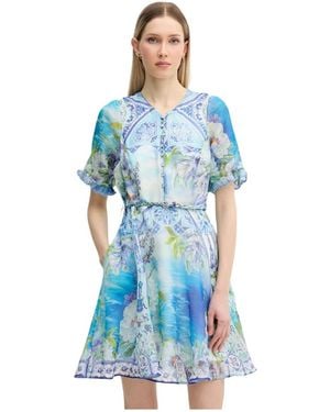 Hale Bob Short Dresses - Bleu