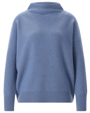 Vince Truien & Vesten ,Blauw ,Kasjmier Kasjmieren Trui