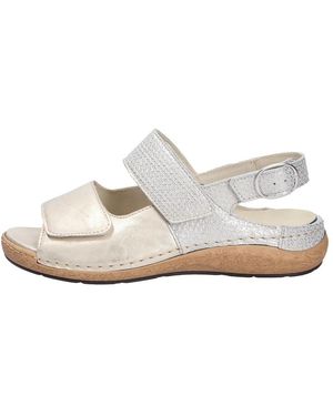 Waldläufer Flat Sandals - Metallizzato