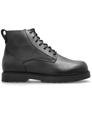 Birkenstock Lace-Up Boots - Nero