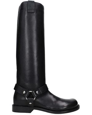 Loewe Schoenen ,Zwart ,Stivale