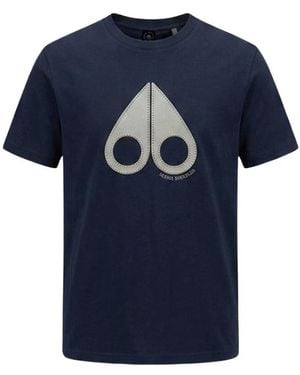 Moose Knuckles T-Shirts - Azul