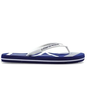 EA7 Flip Flops - Blu