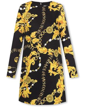 Versace Jeans Couture Short Dresses - Giallo