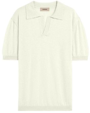 A PAPER KID V-Neck Knitwear - Neutro