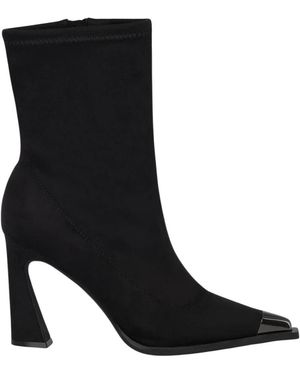 Alma En Pena. Heeled Boots - Black