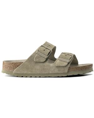 Birkenstock Sliders - Green