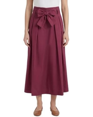 Amélie & Amélie Midi Skirts - Red