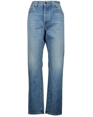 KHAITE Straight Fit Jeans - Blue