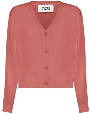 Silvian Heach Cardigans - Rosa