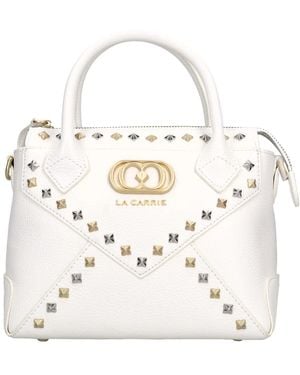 La Carrie Handbags - Blanco