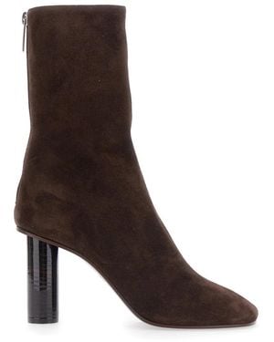 Paris Texas Heeled Boots - Marron