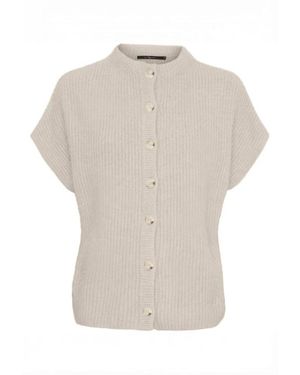 Btfcph Cashmere Raccoon Cardigan - Naturel