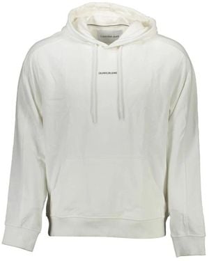 Calvin Klein Langärmeliges Kapuzen-Sweatshirt - Grau