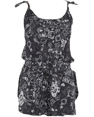 Moschino Playsuits - Negro