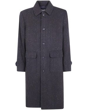 Les Deux Single-Breasted Coats - Azul