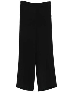 P.A.R.O.S.H. Wide Trousers - Negro
