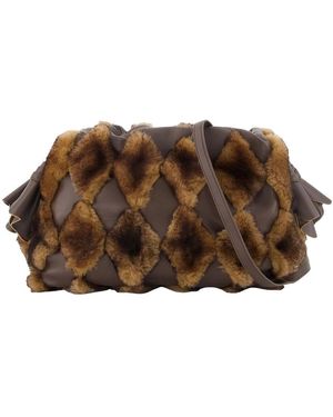Zimmermann Cloud 91 Medium Clutch - Bruin