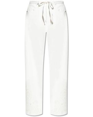 Rag & Bone Straight Trousers - Blanco