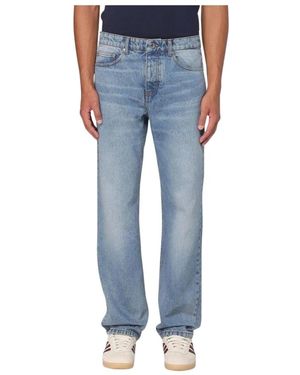 Ami Paris Straight Fit Jeans - Blau