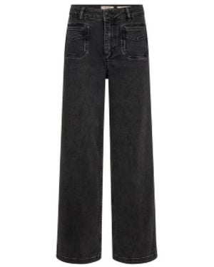 Mos Mosh Wide Jeans - Black