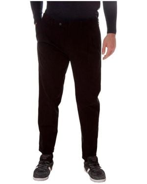 Daniele Alessandrini Slim-Fit Pants - Black