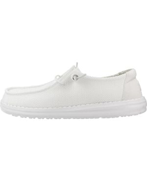 HEYDUDE Laced Shoes - Blanco