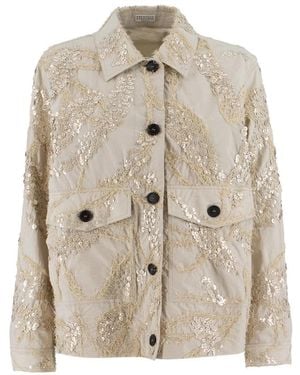 Brunello Cucinelli Light Jackets - Natural