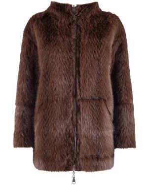 Nenette Faux Fur & Shearling Jackets - Marron