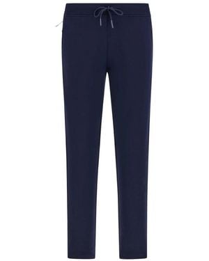 BOGGI Leichte Scuba Baumwollmischung Hose - Blau