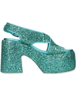 Casadei Hoge Hak Sandalen - Blauw