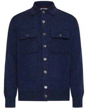Brunello Cucinelli Light Jackets - Blue