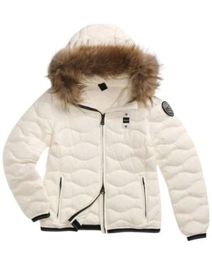 Blauer Aldie Jacke - Natur