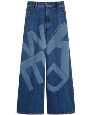 Weekend by Maxmara Wide Jeans - Blue
