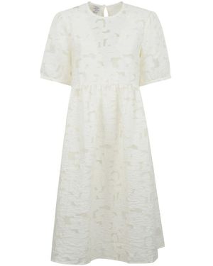 Baum und Pferdgarten Midi Dresses - Bianco